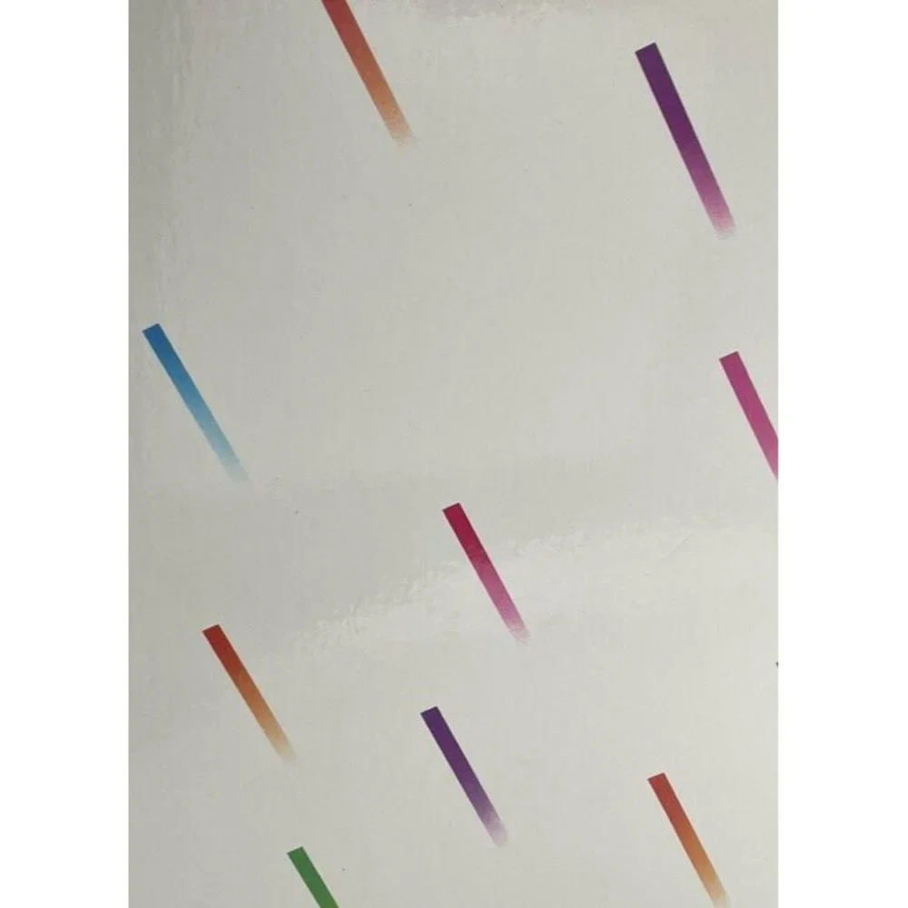 Folder Vintage 1985 Scentex Geometric Shapes Forms No Holes 2 Pockets